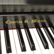 2003 Charles R Walter studio, ebony - Upright - Studio Pianos